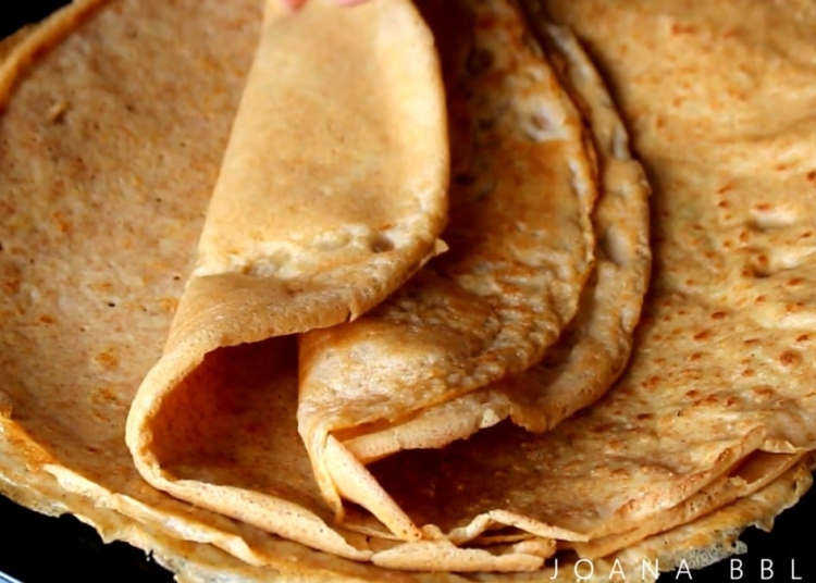 Receita de Crepes Saudáveis com Farinha de Espelta