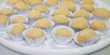 Receita de Docinhos de Abacaxi