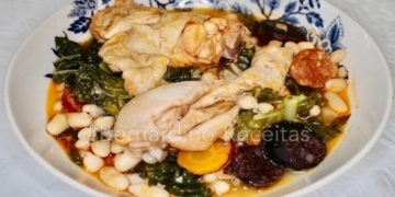 Receita de Frango com Feijão Branco