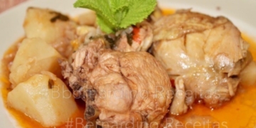 Receita de Galo Guisado