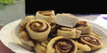 Receita dos Mini Rolos de Canela muito fáceis