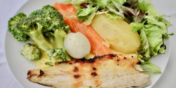 Receita de Peixe Assado na Grelha