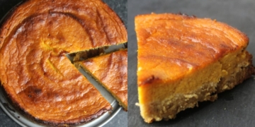 Receita da Tarte de Abóbora saudável