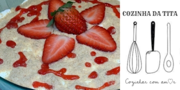 Receita da Serradura de Morango muito deliciosa