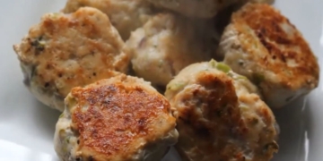 Receita das Almôndegas de Frango Caseiras muito fáceis