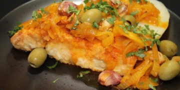 Receita de Bacalhau com Cebolada