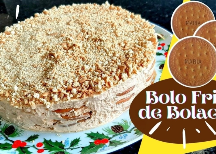 Receita do Bolo de Bolacha mais fácil para as suas festas