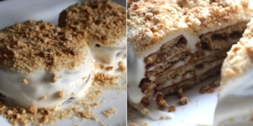 Receita do Bolo de Bolacha Saudável