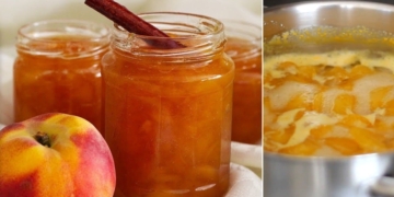 Receita da Compota de Pêssego bem docinha