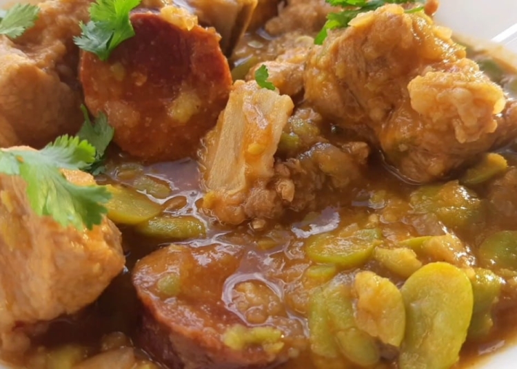 Receita de Favas com Entrecosto bem português