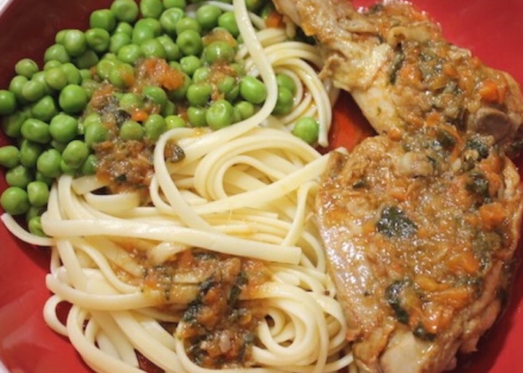 Receita de Frango Guisado