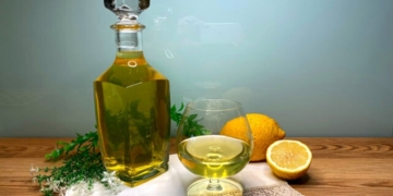 Receita de Limoncello um licor de limão