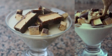 Receita da Mousse de Caramelo com Manteiga de Amendoim