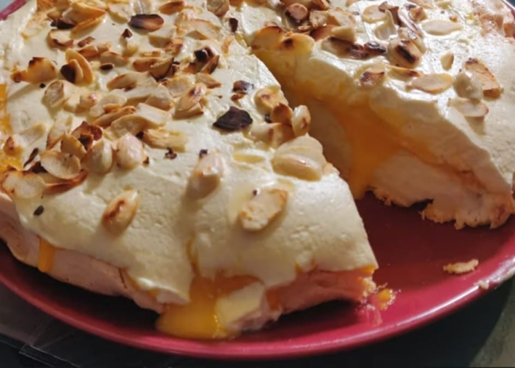 Receita da Pavlova de Limão divinal