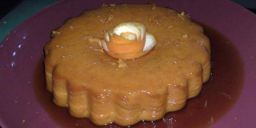Receita do Pudim de Laranja DIVINAL