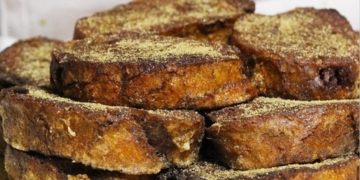 Receita de Rabanadas de Vinho