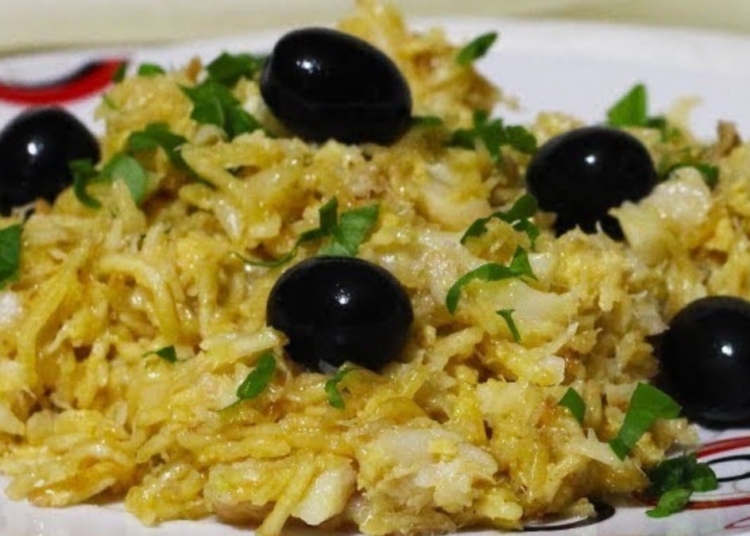 Receita de Bacalhau à Brás tradicional