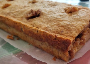 Receita do Bolo de Noz sem farinha