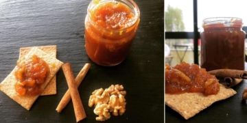 Receita do Doce de Abóbora e Nozes