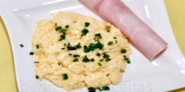 Receita de Ovos Mexidos