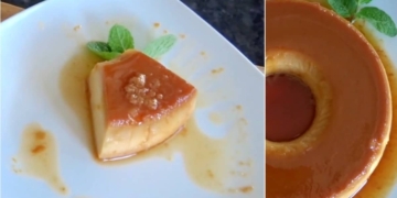 Receita de Pudim de Bolacha Maria muito fácil e económico