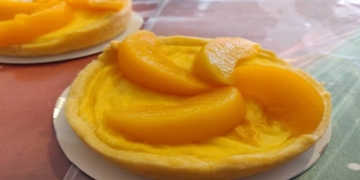 Receita das Tartes de Pêssego Individuais