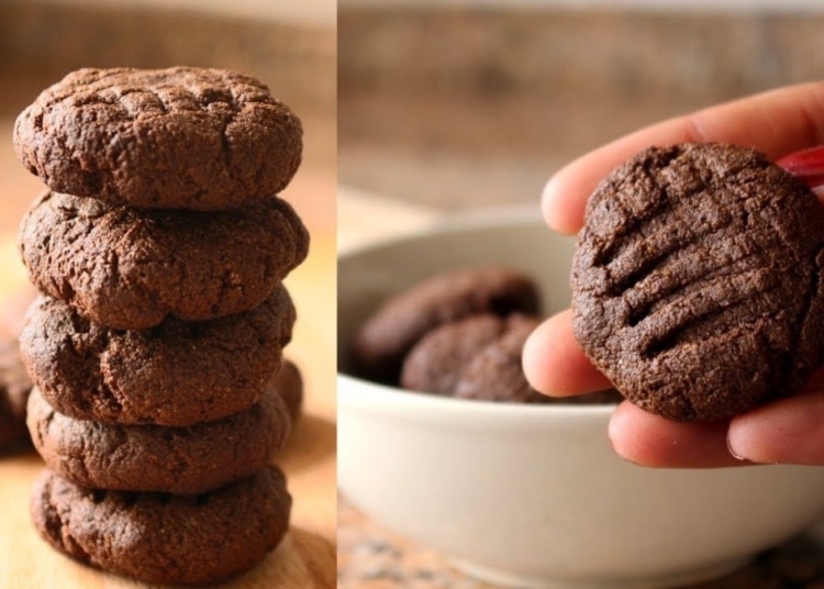 Receita de Bolachas de Alfarroba crocantes por fora e fofas por dentro