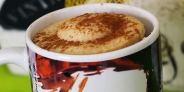 Receita do Bolo de Caneca de Aveia muito simples