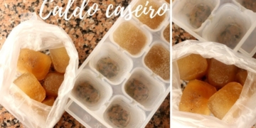 Receita de Caldo de Frango e Legumes caseiro na slow cooker