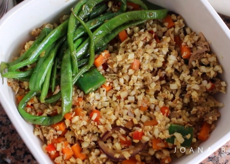 Receita de Couve Flor com Legumes e Atum