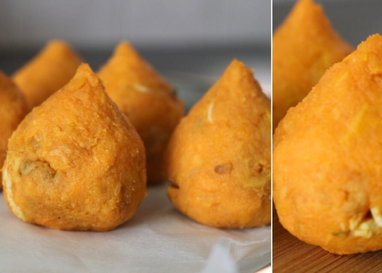 Receita de Coxinha de Frango saudável