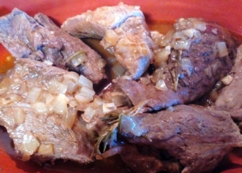 Receita do Javali Estufado cheio de sabor