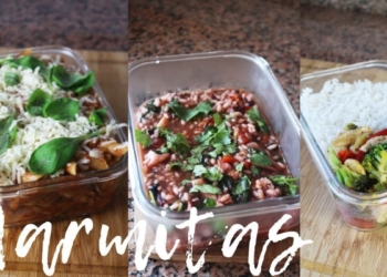 Receita de Três Marmitas Saudáveis e Económicas