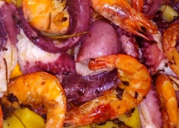 Receita de Polvo Cozido com dica infalível