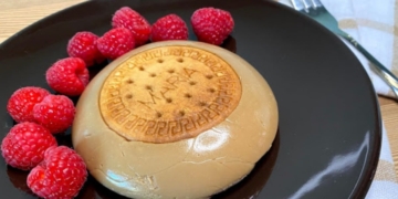 Receita do Pudim de Aveia e Café sabor a bolacha Maria