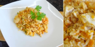 Receita de Arroz de Frango super saboroso