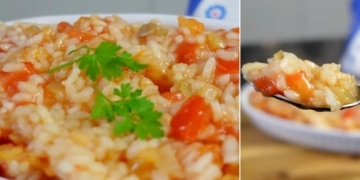 Receita do Arroz de Tomate típico da cozinha Portuguesa
