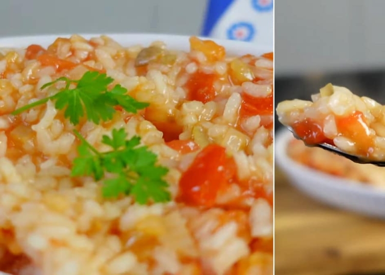 Receita do Arroz de Tomate típico da cozinha Portuguesa