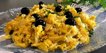 Receita de Bacalhau à Brás