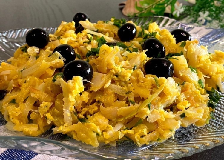 Receita de Bacalhau à Brás