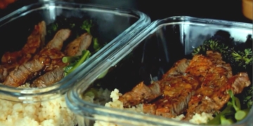Receita de Bife de Novilho com Couscous e Brócolos