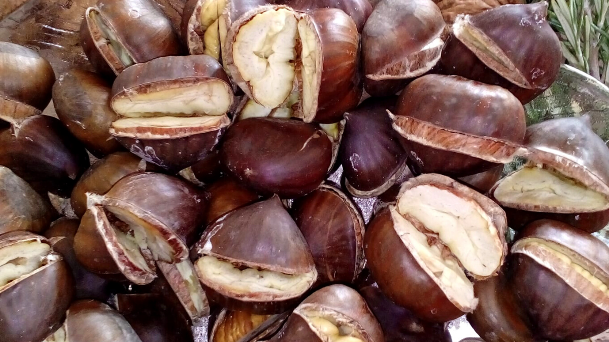 Receita De Castanhas Assadas No Forno