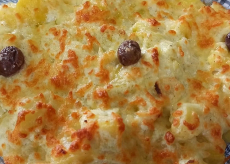 Receita de Gratinado de Batata fácil e rápido