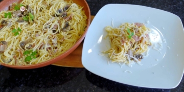 Receita de Massa à Carbonara simples