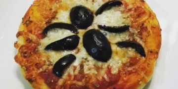 Receita de Mini Pizas para fazer com as crianças