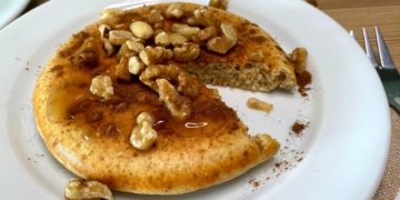 Receita de Panquecas de Aveia e Whey saudáveis