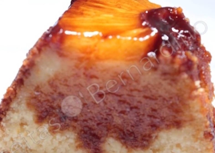 Receita de Bolo de Ananás