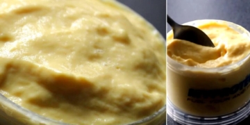 Receita da Mousse de Manga saudável