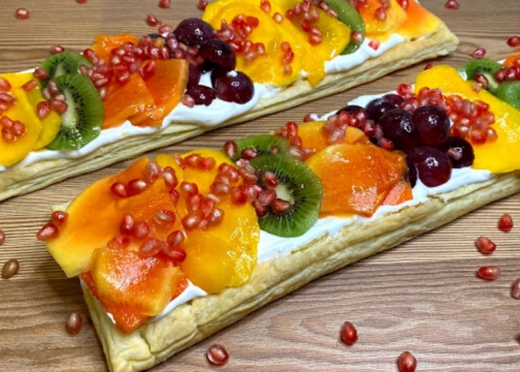 Receita da Tarte de Frutas muito colorida e saborosa