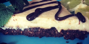 Receita da Tarte de Lima e Chocolate baixa em calorias